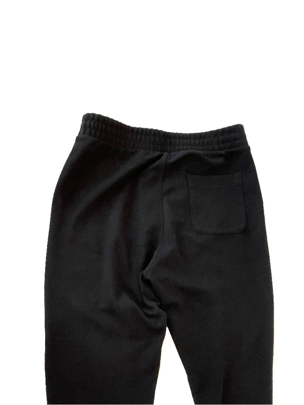 Uniqlo Small Black Knit Ankle Length Pants Elastic Drawstring Stretch Waistband - Picture 8 of 13